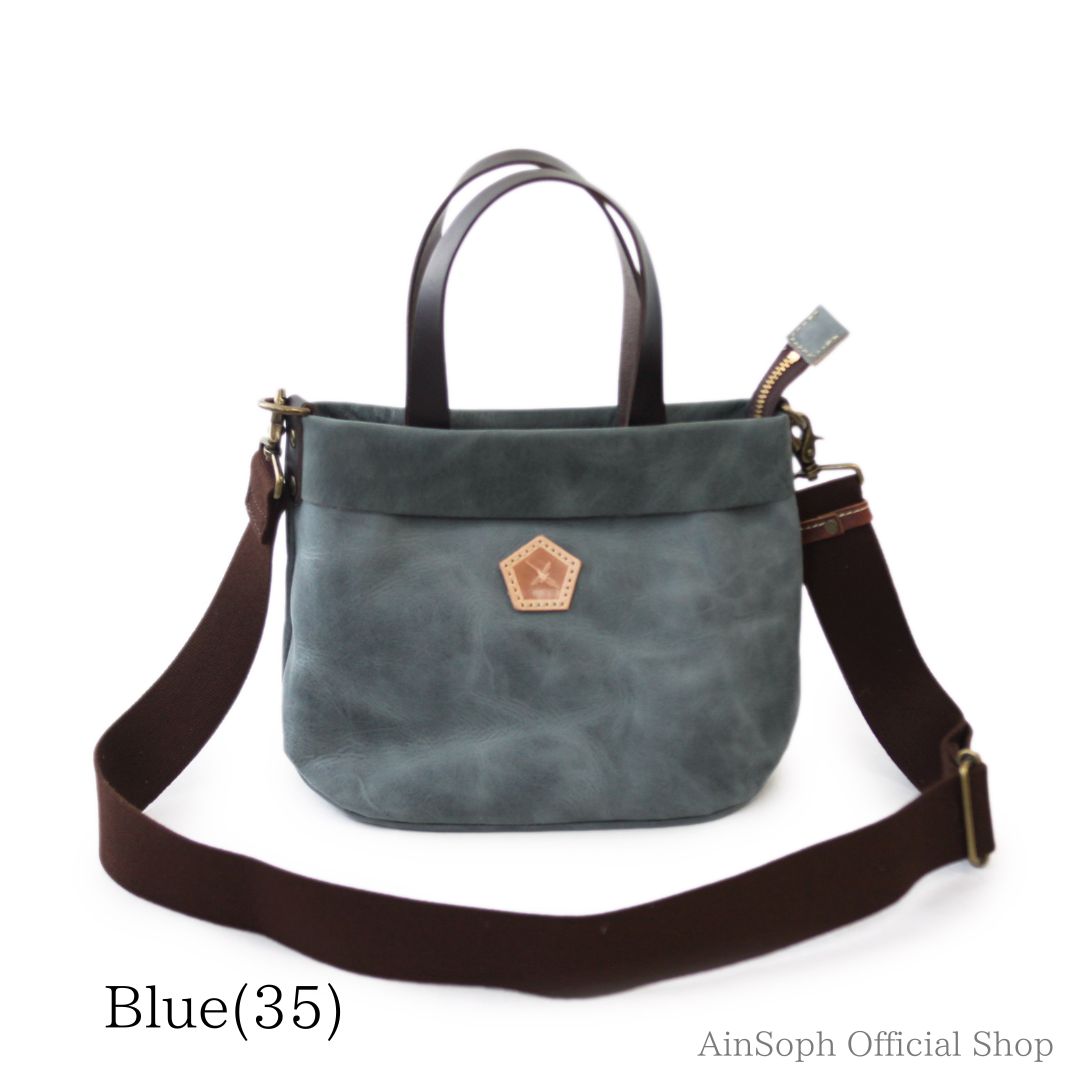 【HPレザー】Ain Soph(アインソフ) ミニトートショルダー バッグ 日本製 ｜ASE1842-HP