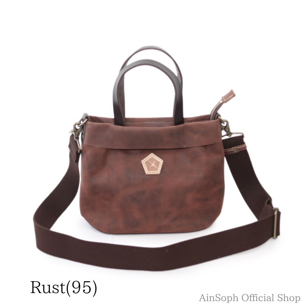 【HPレザー】Ain Soph(アインソフ) ミニトートショルダー バッグ 日本製 ｜ASE1842-HP