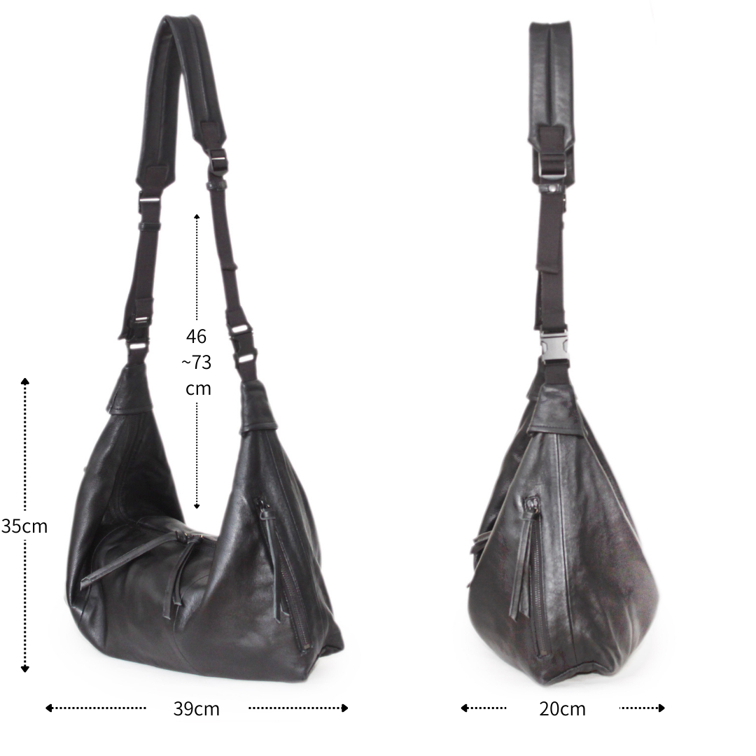 【Ain Soph セカンドレーベル】シープレザー 2WAY ワンショルダーバッグ M / ASE1843-PKS