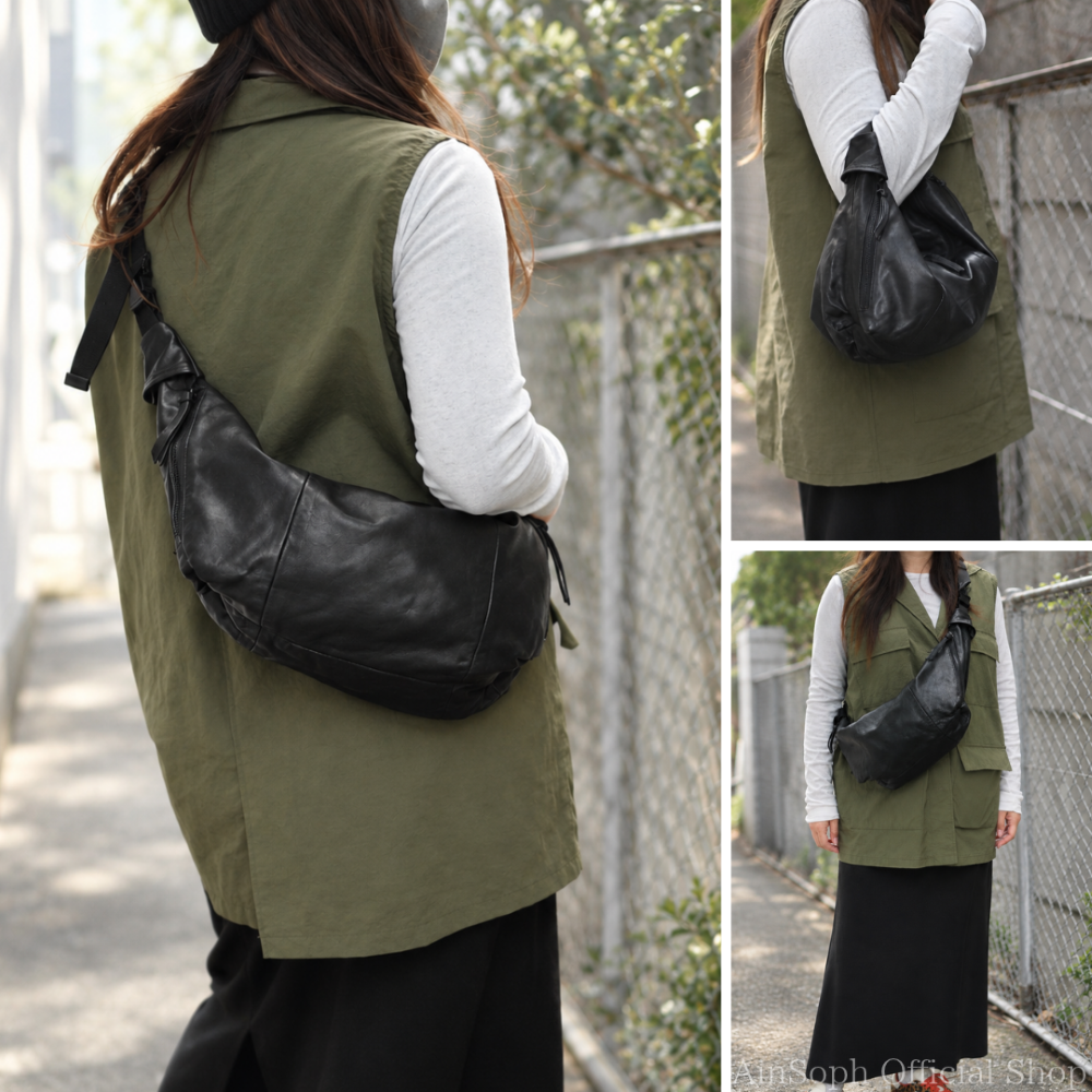 シープレザー 2WAY ショルダーバッグ SL / ASE1844-PKS