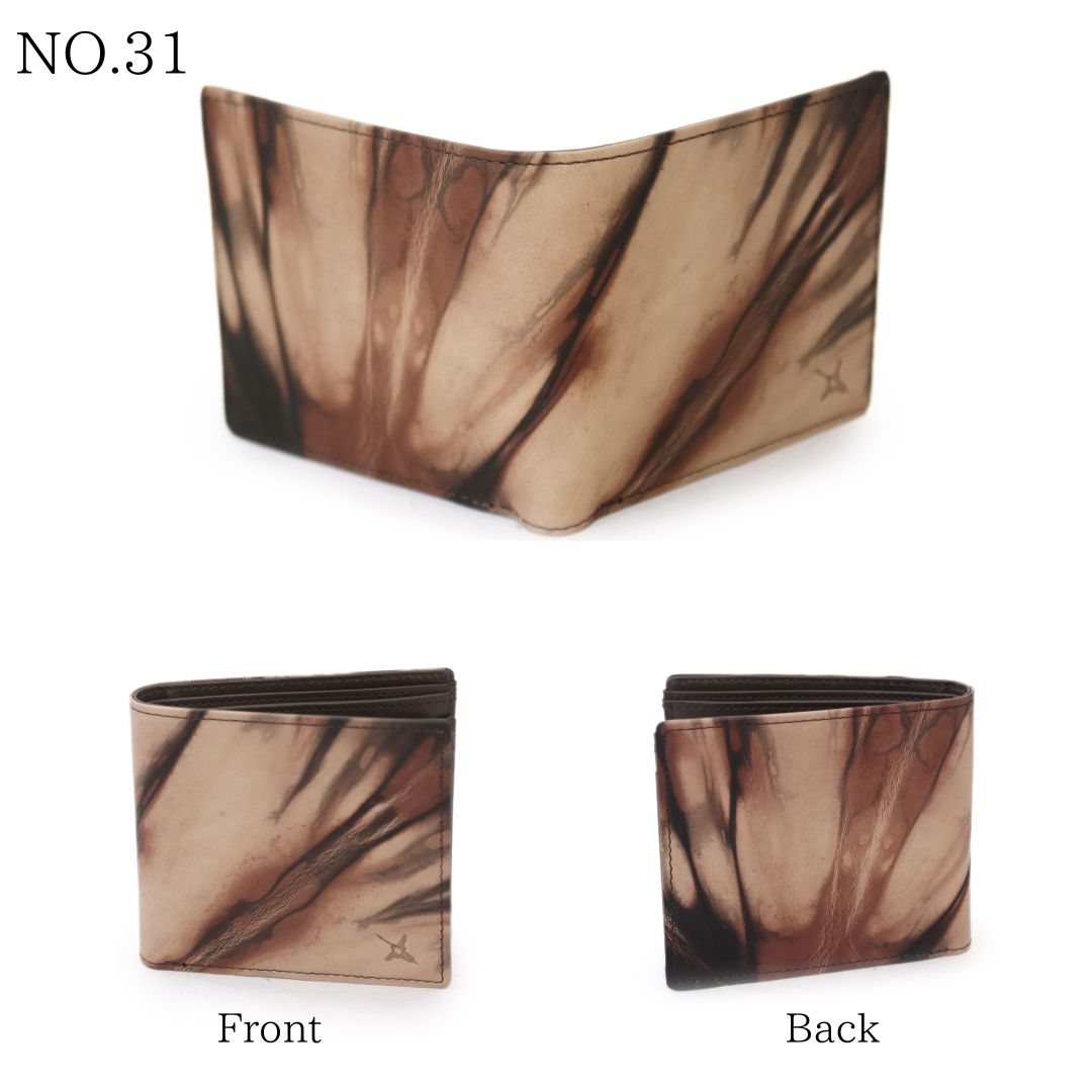 DA1036-AMD/Ain Soph (アインソフ)奄美泥染め 折財布 ボックスコイン