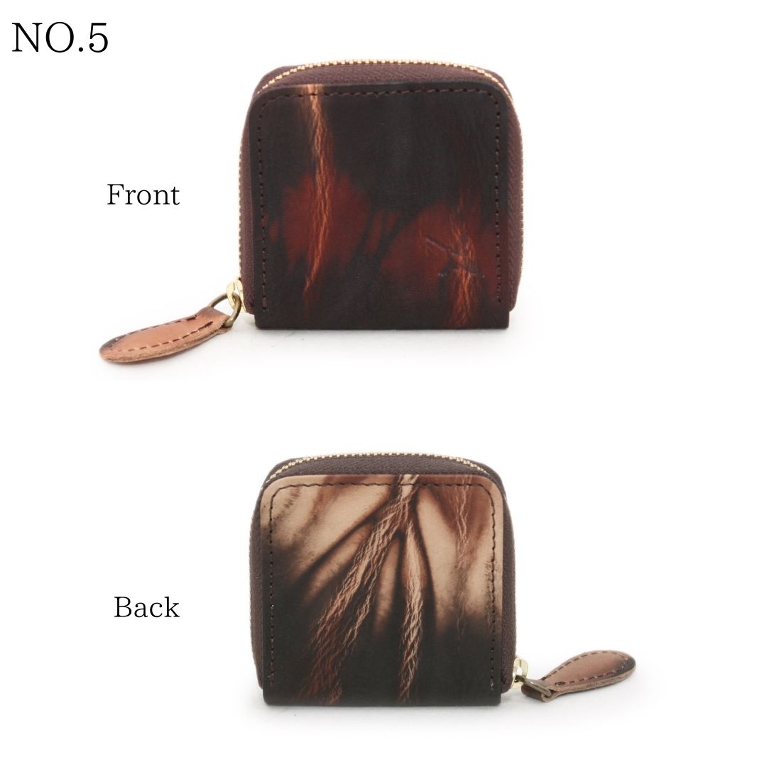 DA1552-AMD/Ain Soph (アインソフ)奄美泥染め　コインケース　日本製