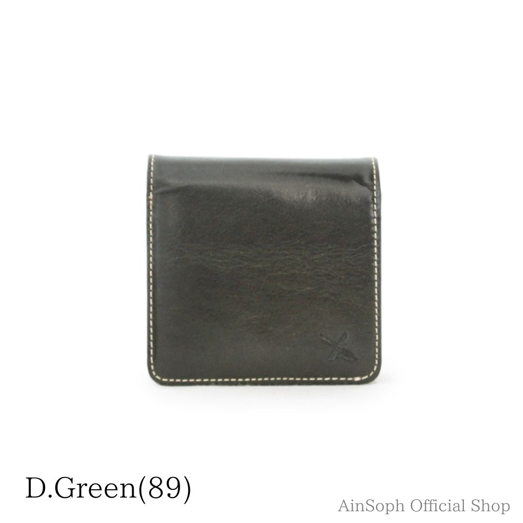 【HWMレザー】Ain Soph（アインソフ）ダブルフェイス 折財布｜DA1643-HWM