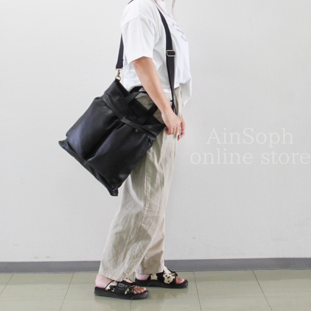 Ain Soph セカンドレーベル】ブラックシリーズ 撥水レザーヘルメット