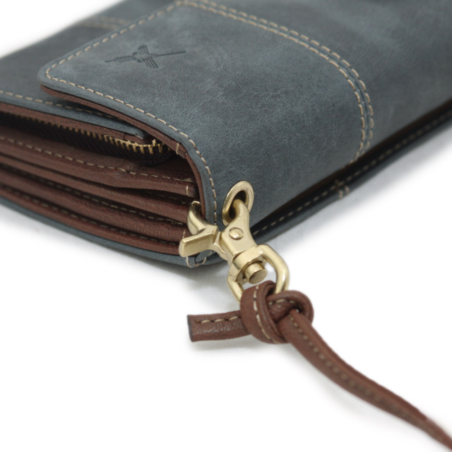 アイオンの貴重品 HPレザー】Ain Soph(アインソフ)差し込み錠のクラシカルロング