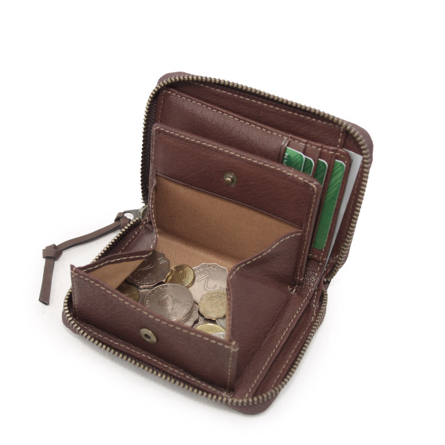 DA1617-HP/Ain Soph(アインソフ)ラウンドファスナー ミドル折財布