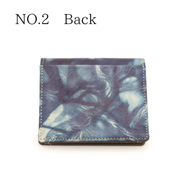 DA1548-BLA/Ain Soph (アインソフ)藍染　折財布（ボックスコインケース）　日本製 NO.2