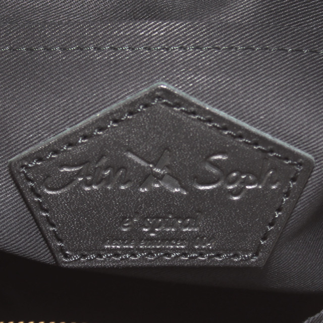 Ain Soph セカンドレーベル】ブラックシリーズ 撥水レザーまんまる