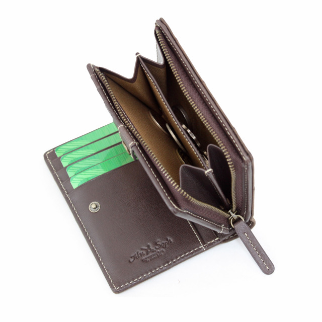 DA1297-HP/Ain Soph(アインソフ)パッチワークミドル折財布