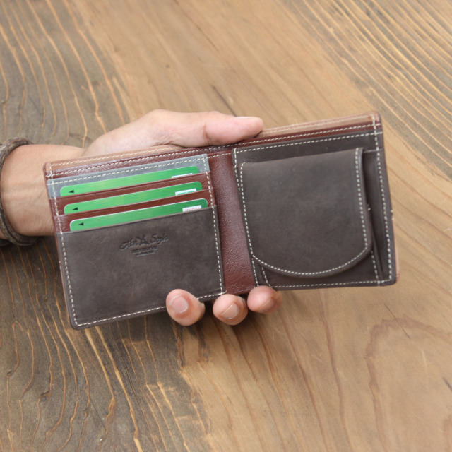 DA1559-HP/Ain Soph (アインソフ)マルチカラー　二つ折財布