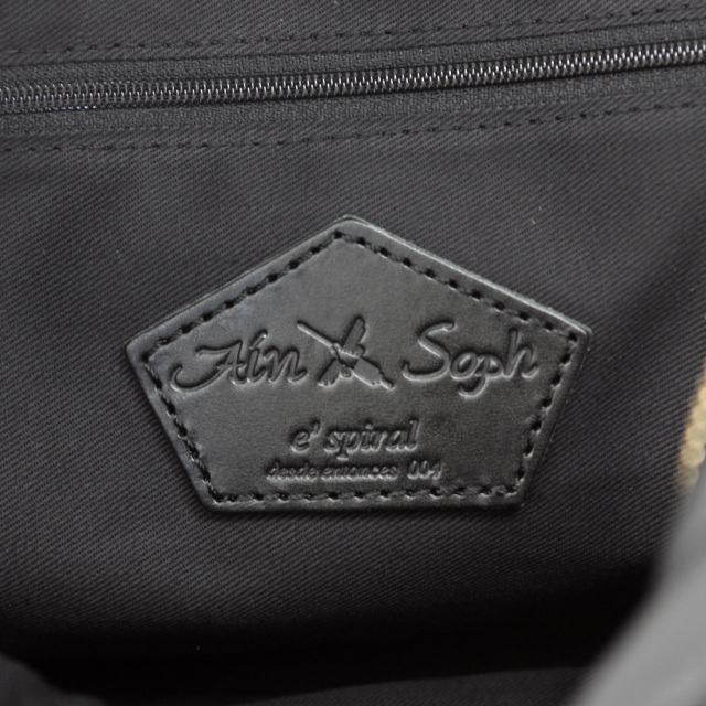 【Ain Soph セカンドレーベル】ブラックシリーズ 撥水レザー ショルダーバッグ 日本製 / ASE1747-WSK