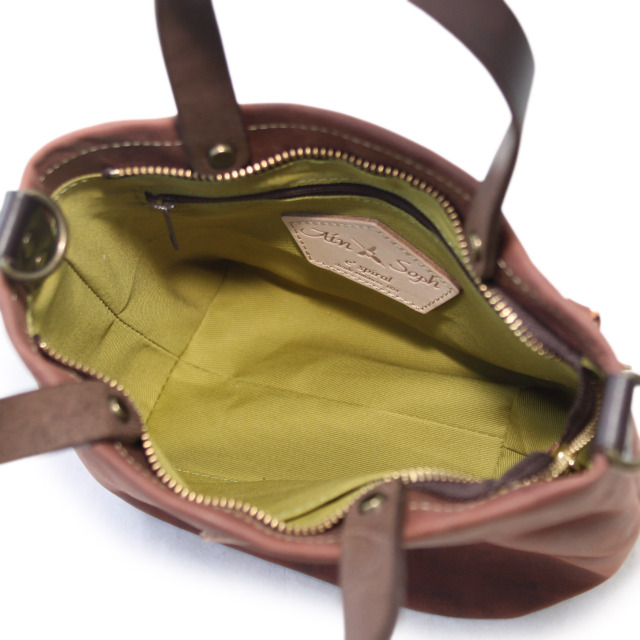 【HPレザー】Ain Soph(アインソフ) ミニトートショルダー バッグ 日本製 ｜ASE1842-HP