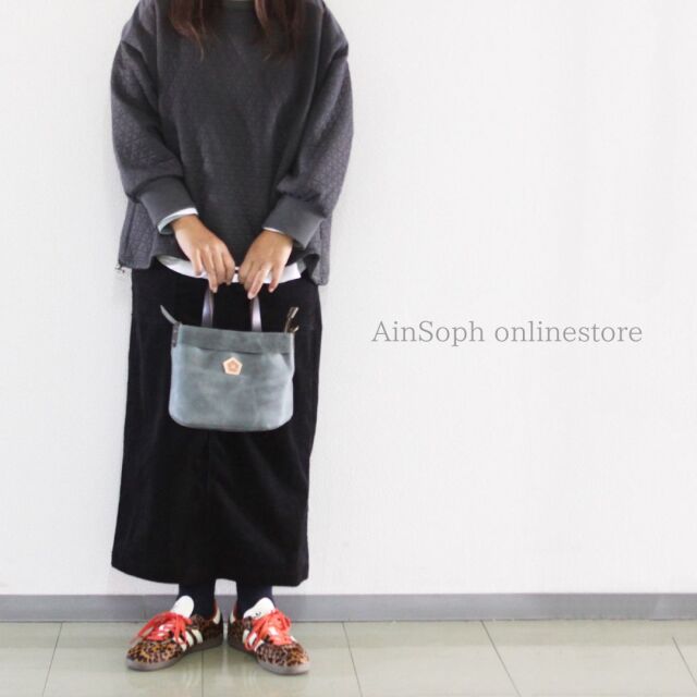 【HPレザー】Ain Soph(アインソフ) ミニトート ショルダー バッグ 日本製 ｜ASE1842-HP