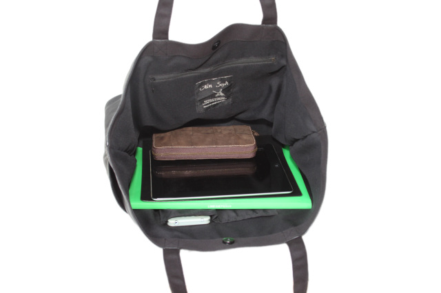 【Ain Soph セカンドレーベル】シープレザー 大容量 トートバッグ / ASE1842-PKS