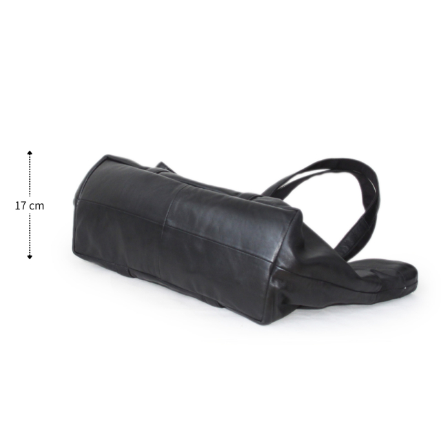 【Ain Soph セカンドレーベル】シープレザー 大容量 トートバッグ / ASE1842-PKS