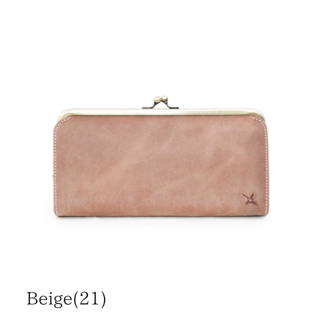 アインソフ　新品　がま口長財布 正規品 メンズ レディース Ain Soph アインソフ AinSoph AINSOPH 牛革