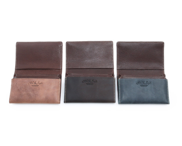 【HPレザー】Ain Soph(アインソフ) 風琴マチ名刺入れ | DA1120-HP