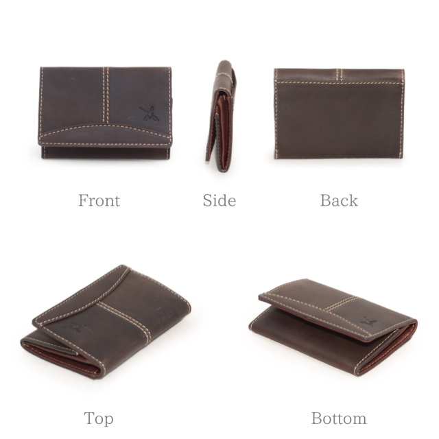 【HPレザー】Ain Soph(アインソフ) 風琴マチ名刺入れ | DA1120-HP