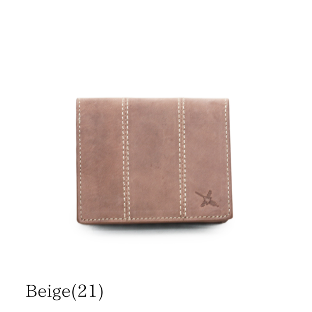 【HPレザー】Ain Soph (アインソフ)ボックス小銭入れの折財布 | DA1527-HP