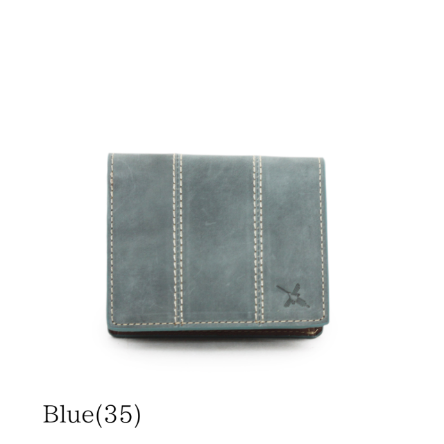 【HPレザー】Ain Soph (アインソフ)ボックス小銭入れの折財布 | DA1527-HP