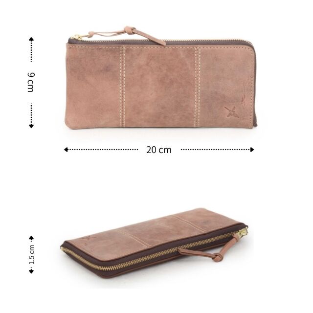 【HPレザー】Ain Soph（アインソフ）L字ファスナー長財布 | DA1624-HP